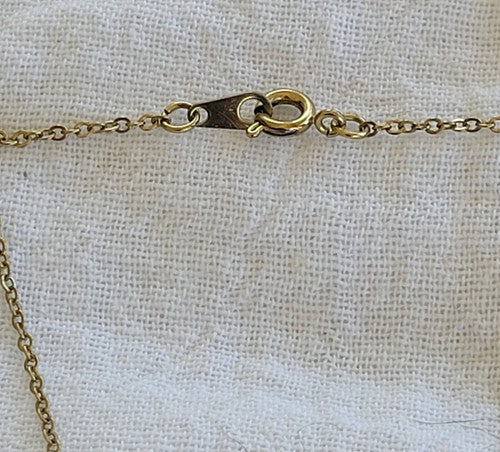 Vintage Rhinestone Circle With Dangling Pendant