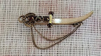 Winard 12K GF Vintage Sword Pin/Brooch
