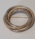 Kramer of New York Gold Brooch - Simple and Elegant