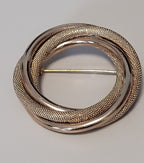 Kramer of New York Gold Brooch - Simple and Elegant
