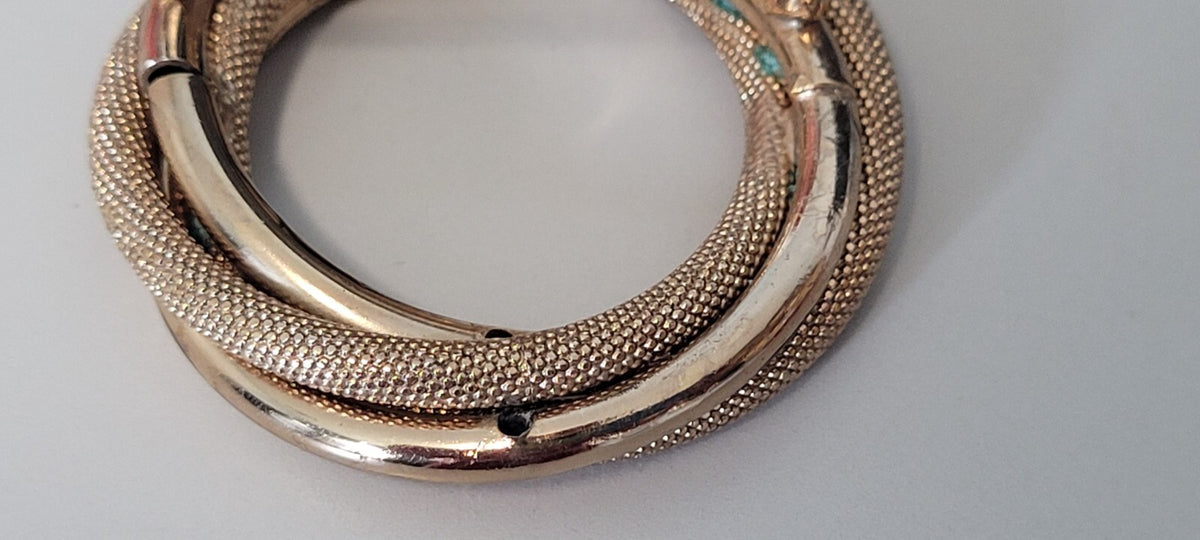 Kramer of New York Gold Brooch - Simple and Elegant