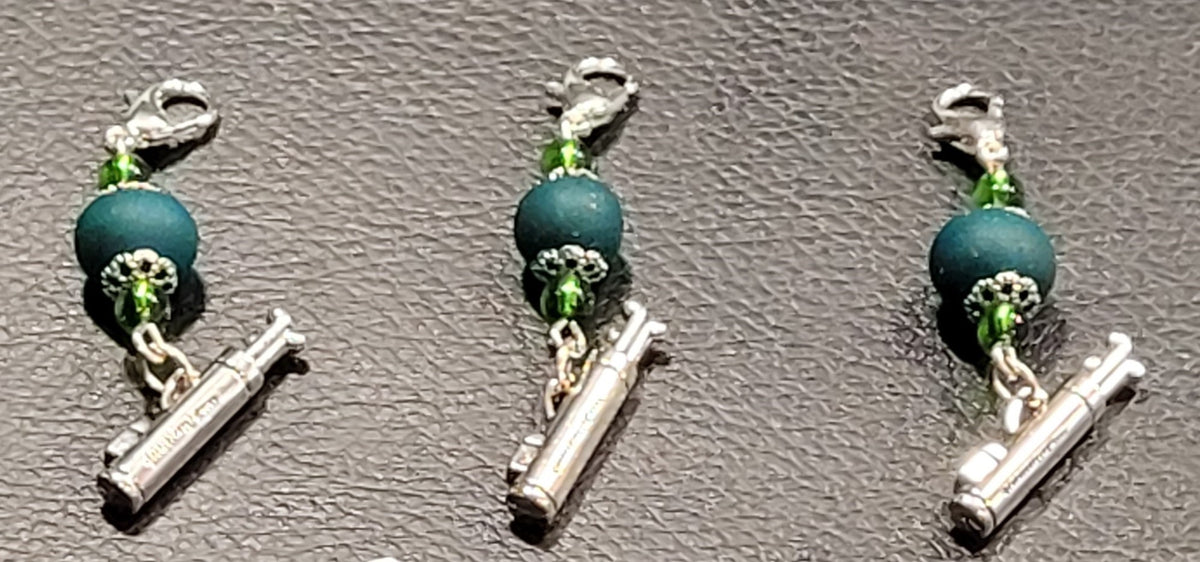 Flower Petal Beaded Charm